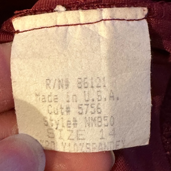 Nicole Miller New York City Red Velvet Black Sequence Neckline Mini Dress Sz 14. - Picture 8 of 11